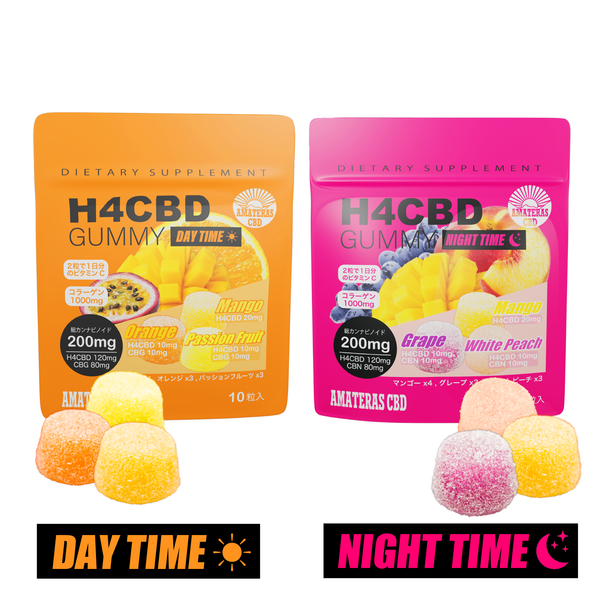 日本初 H4CBD GUMMY 次世代のリラクゼーション H4CBDグミ – AMATERAS CBD