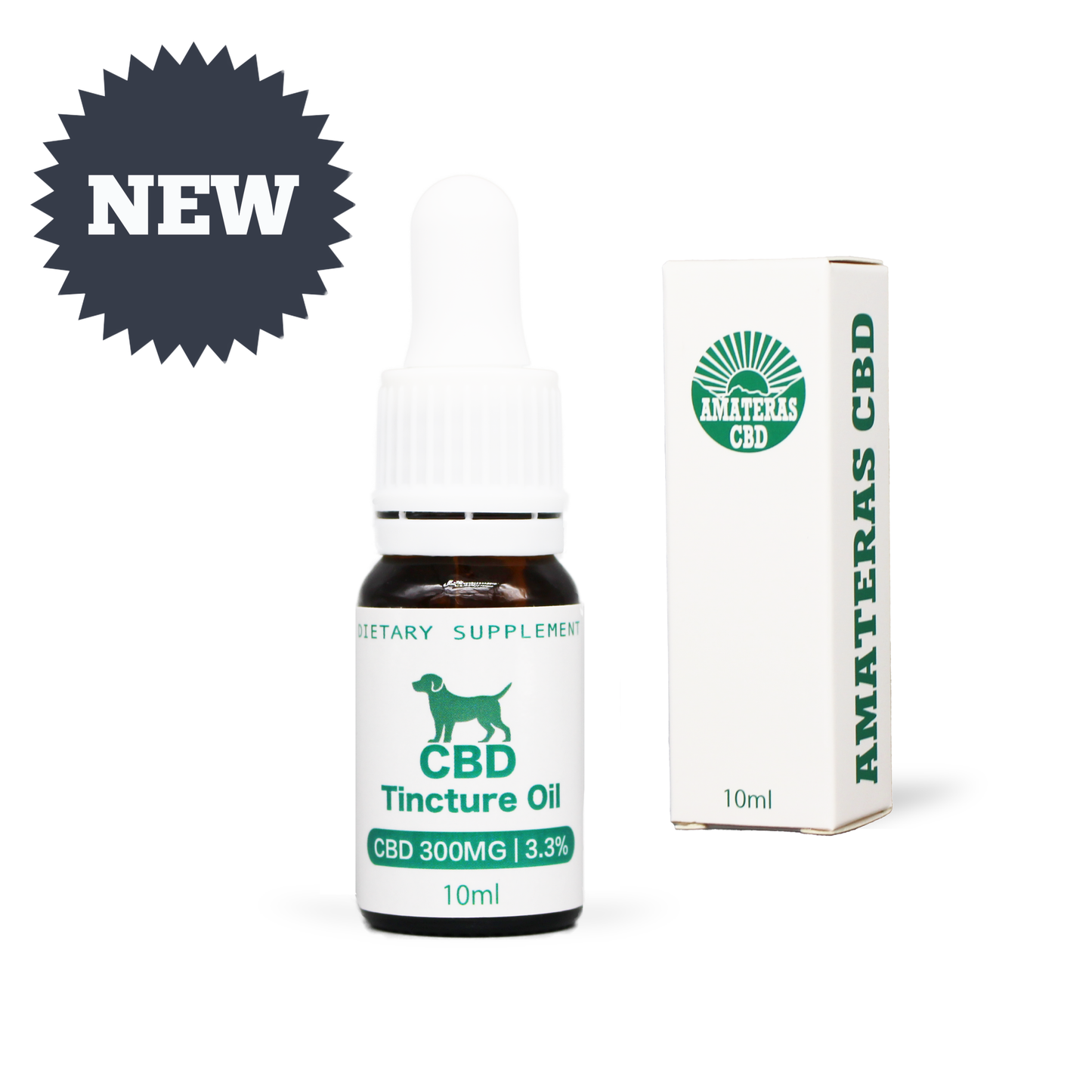ティンクチャーオイル ペット用 CBD 3.3% 10ml
